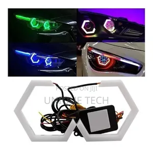 Headlights za Gari Hexagon DRL - Rangi Nyingi