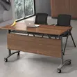 1.4m Foldable Training Table - Office Conference Seminar - 1