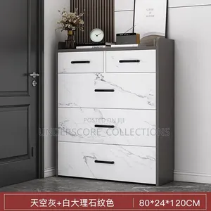 Executive Hallway Marble Effect Shoe Rack