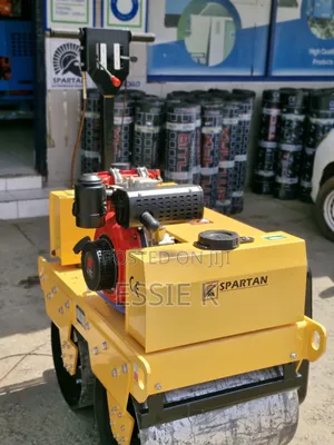 Spartan Hand-Guided Road Roller - Double Drum