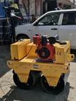 Spartan Hand-Guided Road Roller - Double Drum - 3