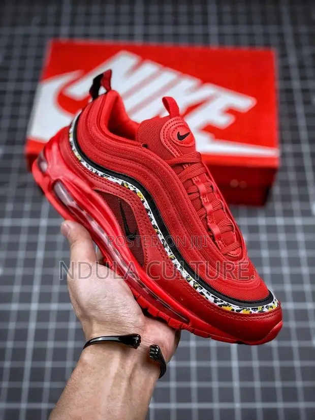 Nike Air Max 97 Leopard Pack Red Sneaker - 1