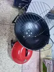 17" Kettle Trolley BBQ Charcoal Grill - Portable Outdoor - 2