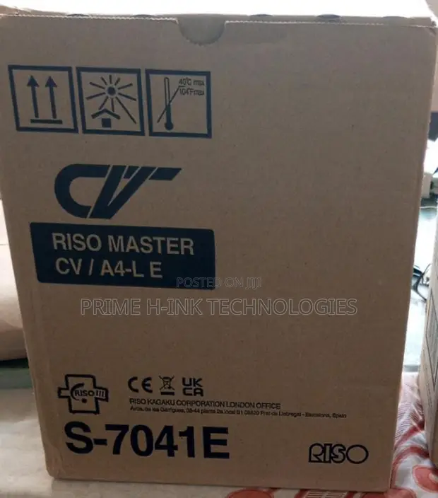 Riso Master S-7041e A4 Master Roll (Twin Pack) - 1