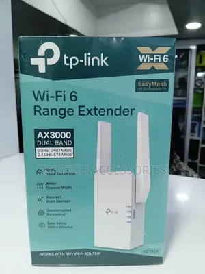 TP-Link AX3000 Wi-Fi 6 Range Extender RE705X