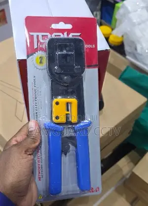 RJ45/RJ11/RJ12 Modular Plug Crimping Tool