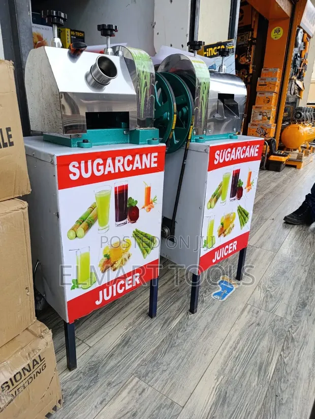Brand New Heavy-Duty Sugarcane Juice Extractor - 1