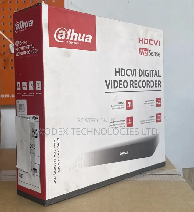 Dahua WizSense DVR ya HDCVI - Channel 8, 1080p - 1