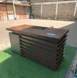 1.4M Wooden Executive Office Desk - 2