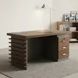 1.4M Wooden Executive Office Desk - 3