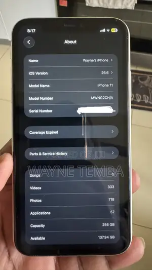 Apple iPhone 11 256GB White