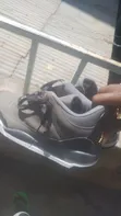 Grey Air Jordan Sneakers - 2
