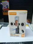 Plokama A20 Pro Gimbal Stabilizer na Mwanga wa LED - 1