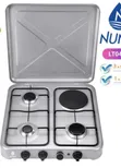 Brand New Silver Nunix 3+1 Table Top Gas Cooker - 2