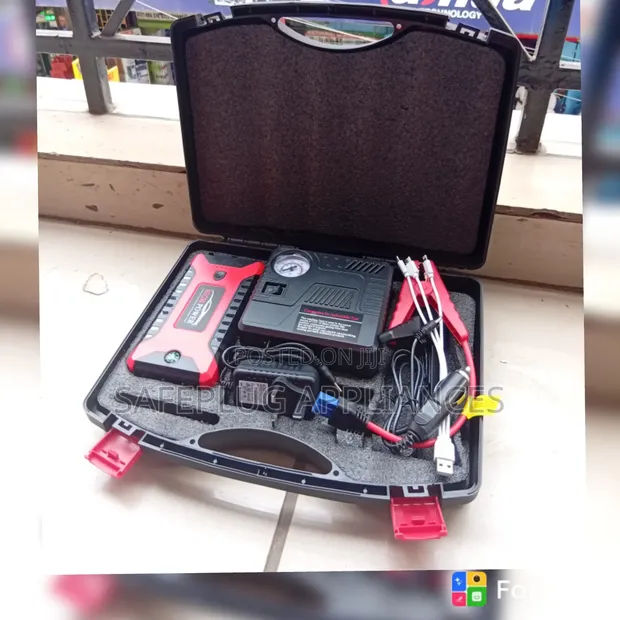 Portable Car Battery Jump Starter Kit - 1