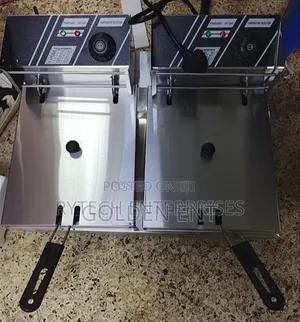 Commercial Double Fryer - 12L Capacity
