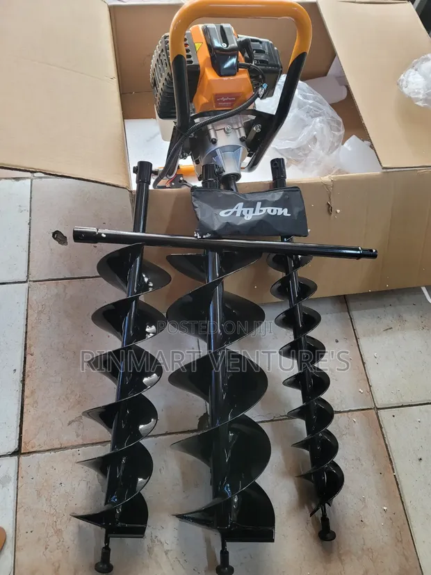 Agbon 52cc 2-Stroke Petrol Earth Auger - 1