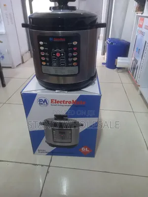 Em 6L Pressure Cooker ya Umeme Rangi ya Fedha