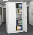2-Door Lockable Steel Filing Cabinet - 2