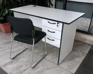White Study Desk - Brand New