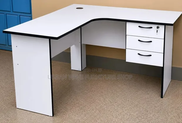 Boss Office Products L-Shaped Reception Desk - 1