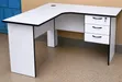 Boss Office Products L-Shaped Reception Desk - 1