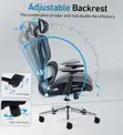 Orthopedic Executive Mesh Chair - High Back - 4
