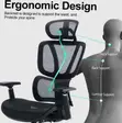 Orthopedic Executive Mesh Chair - High Back - 5