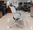 2-Link Metallic Bench with Armrest - 3