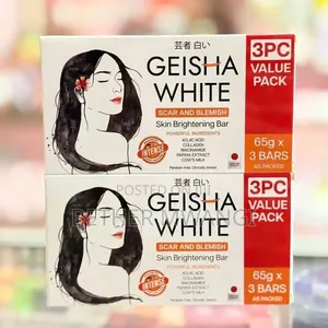 Geisha White Skin Brightening Bar (3PC Value Pack)
