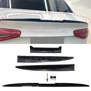 Universal Car Rear Boot Spoiler | Rubber Trunk Spoiler