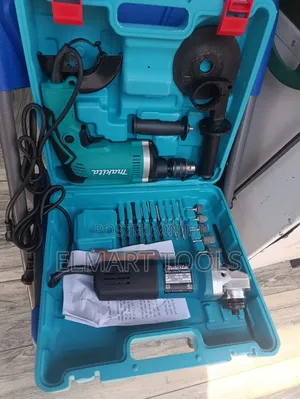 Makita Combo Kit: Angle Grinder & Drill