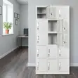 15-Locker Metallic Gym Changing Locker Cabinet - 1