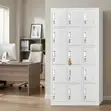15-Locker Metallic Gym Changing Locker Cabinet - 3