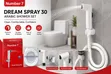 Arabic Shower Nyeupe Handheld Bidet Sprayer - 1