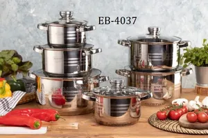 Edenberg Stainless Steel Cookware Set