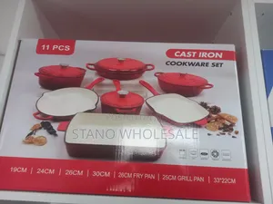 Seti ya Vifaa vya Kupikia vya Cast Iron Vipande 11