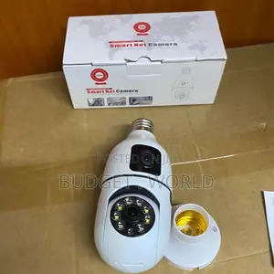 2.4GHz Dual Lens Bulb Camera V380 Pro 1080p