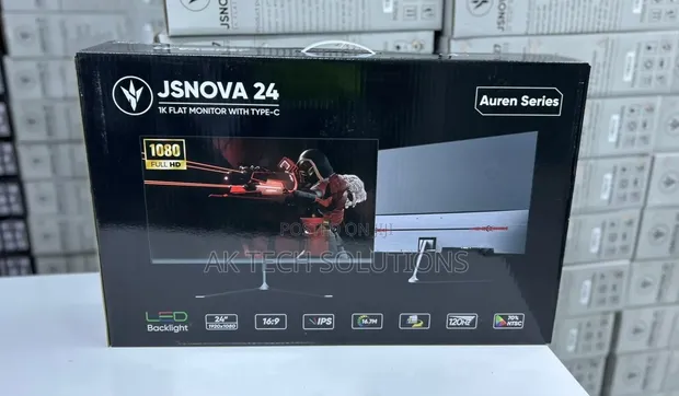 Jsnova 24" FHD IPS USB-C Monitor - 120Hz - 1