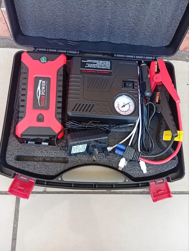 Portable Car Jump Starter Kit & Power Bank - 1
