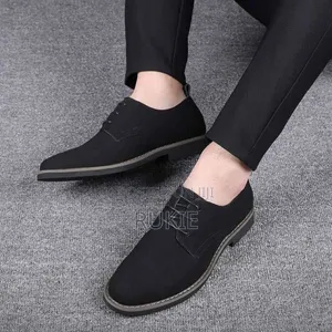 Oxford Suede Shoes - Men's