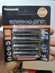 Panasonic Eneloop Pro AA 2550mAh Rechargeable Batteries - 4 Pack - 1