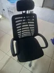 Brand New Black Office Chair with Headrest - 2