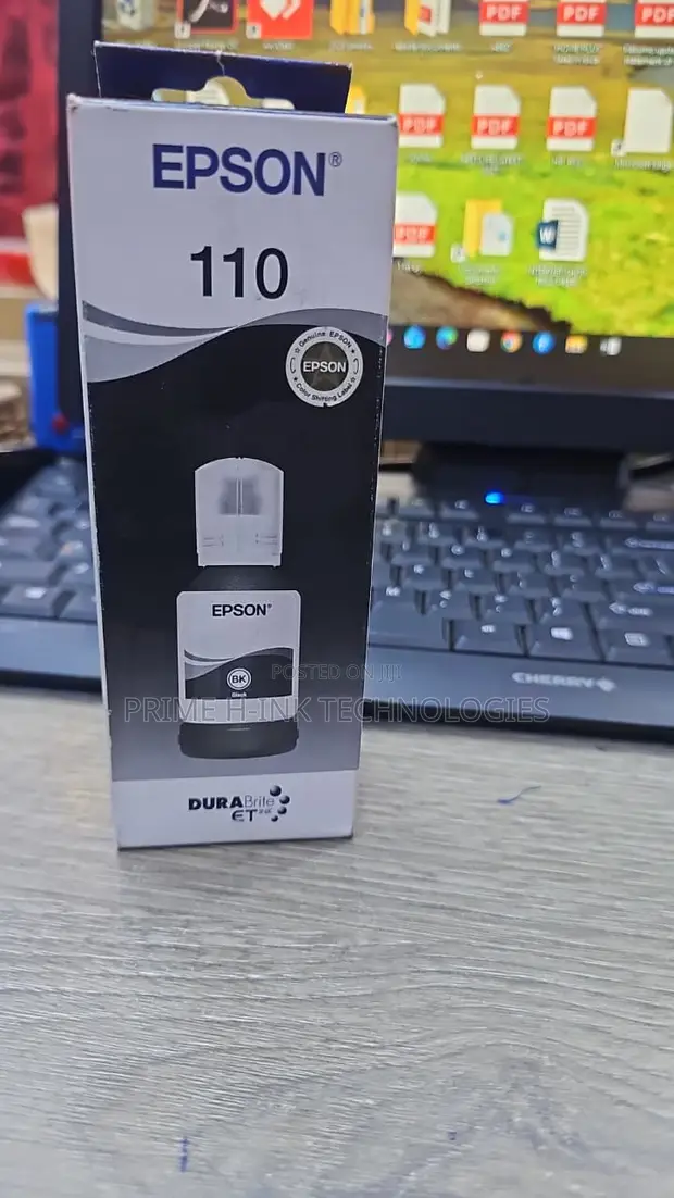 Epson 110 Black Ink (120ml) - 1