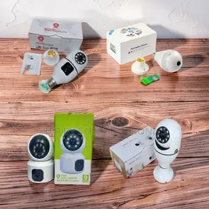 Kamera ya Balbu ya PTZ Wifi ya Digrii 360 - Lenzi Moja/Mbili
