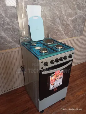 Eurochef 3 Gas Burner + 1 Electric Cooker