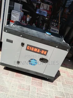 Jenereta ya Cigma UK Kimya ya Dizeli 12kVA na ATS