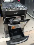 GNIX BLACK 60x60 Cooker Premium - 3 Gas + 1 Hotplate - 1
