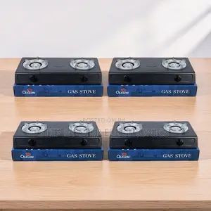 Manufacturer Prices OLELON Stainless Steel Table Top 2 Burner Cookers