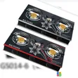 Ailyons 3-Burner Gas Stove - Elegant Glass Surface - 2